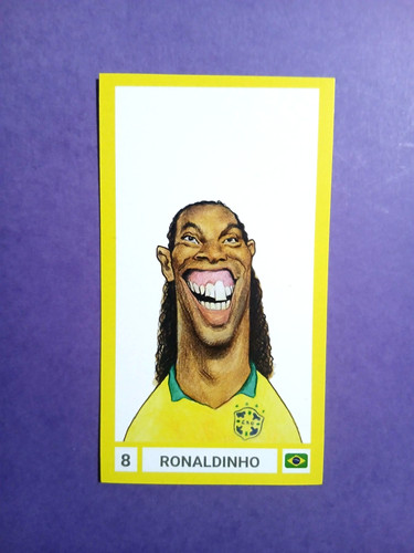 Figurina caricatura calcio - figurina,
