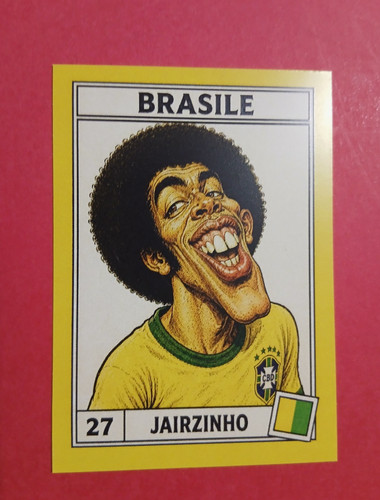 Figurina caricatura calciatori - figurina,
